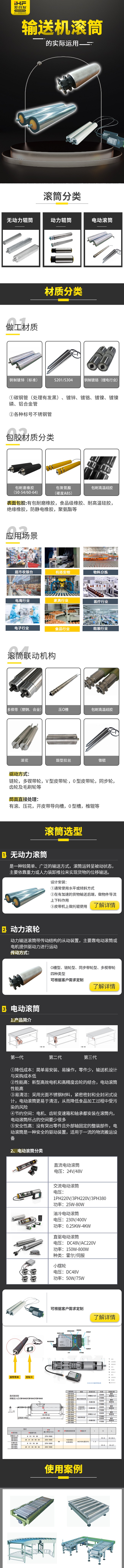 「產(chǎn)品知識」輸送機滾筒的實際運用，你知道嗎?